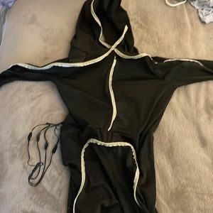 Light up stick man costume